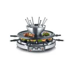 severin rg 2348 - Kombineret Raclette og Fondue