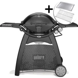 Weber® Q3200 gasgrill med trivet stegerist