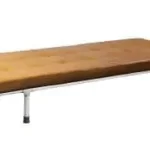FUHRHOME Milan daybed - cognacfarvet læder og metal