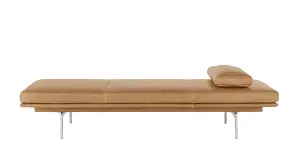 Muuto Outline - Cognac Refine Læder - Alu