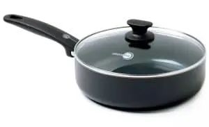 Greenpan sauterpande med glaslåg - Cambridge - Ø 24 cm