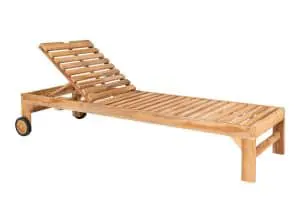 HOUSE NORDIC Andorra Teak solvogn - natur teaktræ