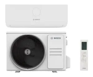 Bosch Climate varmepumpe 3,5 til 7,0 kW. Luft/luft Inde- & udedel