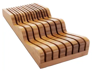 Robert Welch Signature Bamboo Knivblok til Skuffe