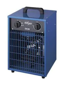 Blue Electric varmeblæser 5 kW 400V