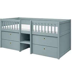 Flexa Freja seng - blue-ish