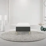 Nordkap Tencel Box (Antracit) - 90x200 cm