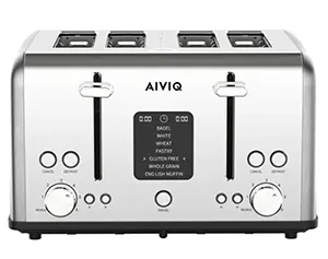 AIVIQ SMARTTOAST PRO 4S BRØDRISTER 4 SKIVER - ABT-421
