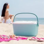 Koolty Bærbar Retro køleboks 20L